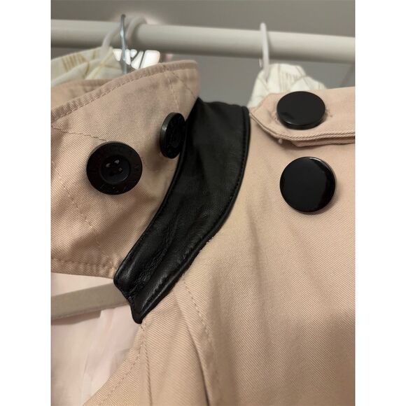 Rebecca Minkoff Women's Convertible Trench Coat Beige Size Small Standard - Picture 13 of 16